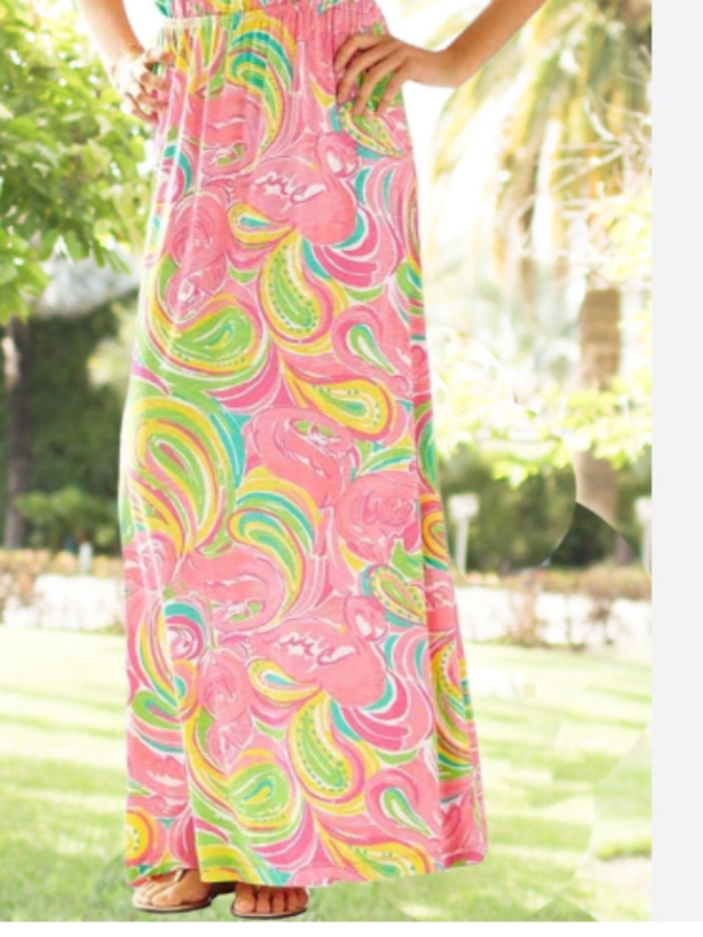 Lilly Marlissa maxi skirt in All Nighter excellent condition XS